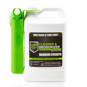 1 Gallon-OxyTurf Cleaner & Deodorizer & Pet Odor Eliminator w/ Battery-Powered Sprayer
