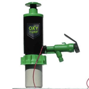 Goat Throat Pump w/ Pneumatic Adapter & 5ft Hose for 55 Gallon Drum